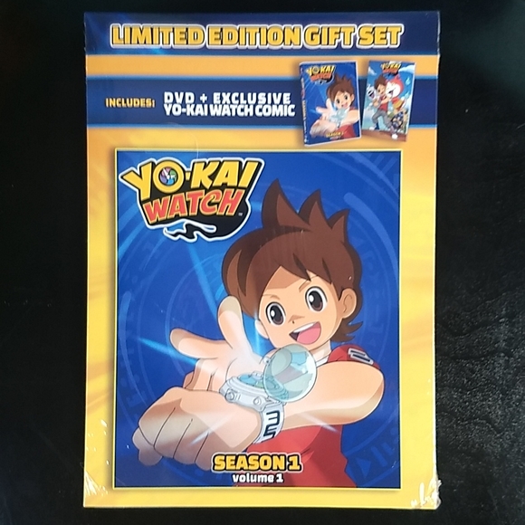 Yo-Kai Watch Limited Edition Gift Set: Season 1 DVD + Comic, Factory Sealed Pack - Picture 12 of 12